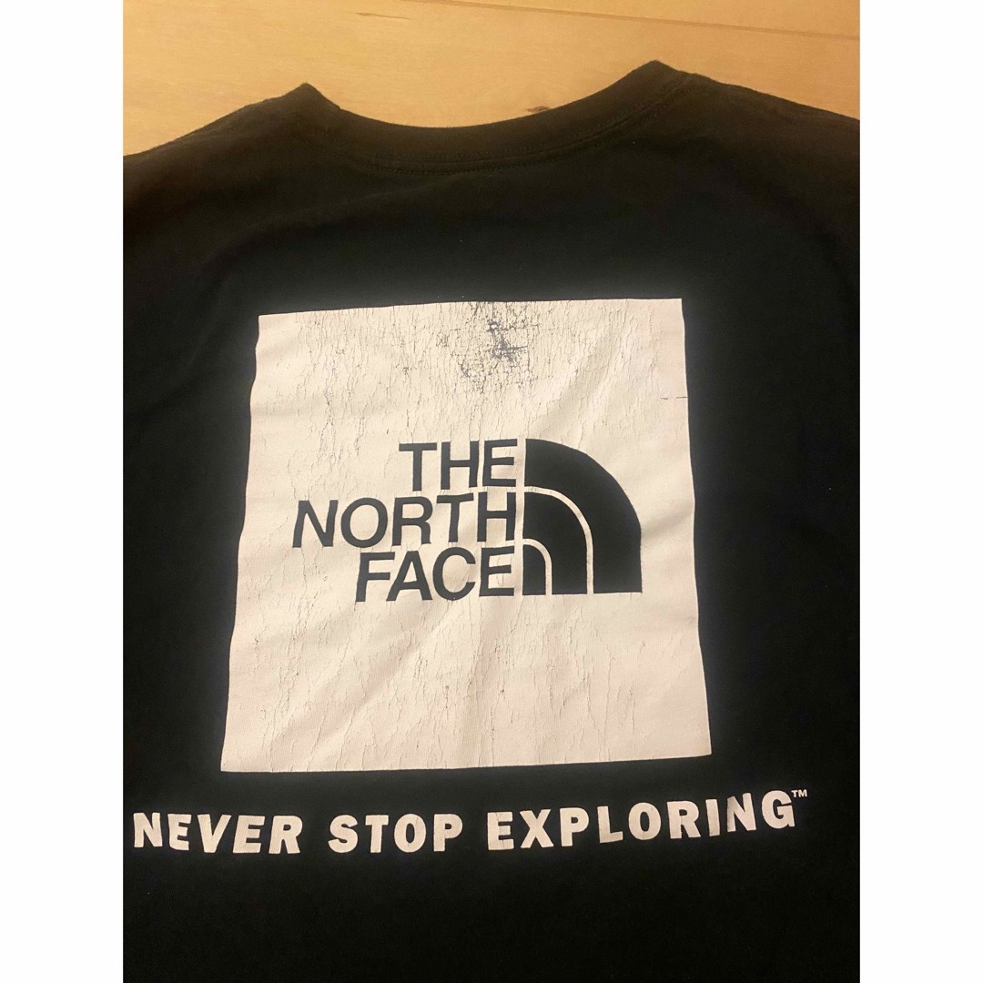 THE NORTH FACE(ザノースフェイス)のTHENORTHFACE ノースフェイス　ロンT バックスクエアロゴ　黒　メンズ メンズのトップス(Tシャツ/カットソー(七分/長袖))の商品写真