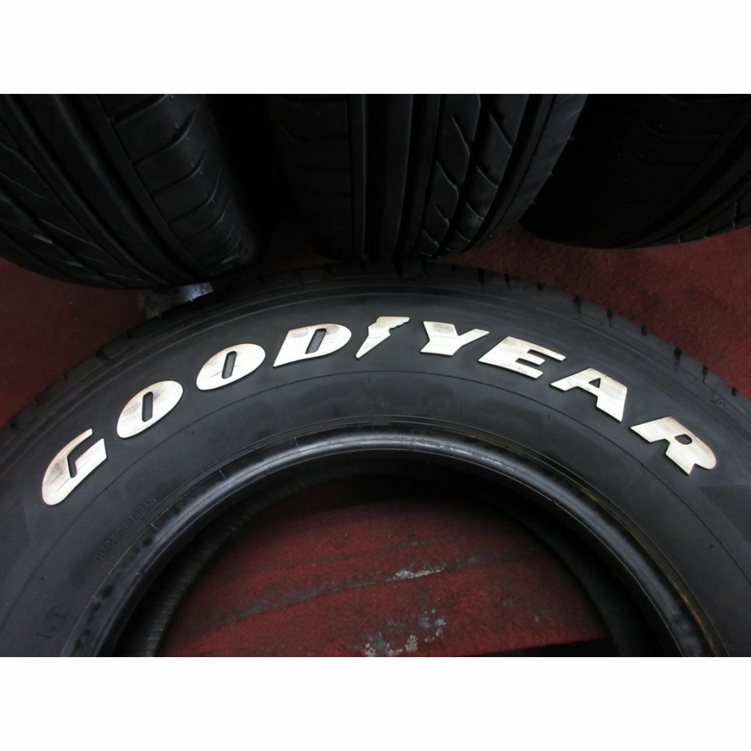 Goodyear(グッドイヤー)の 中古タイヤ 4本 195/80R15 グッドイヤー ★12861T 自動車/バイクの自動車(タイヤ)の商品写真