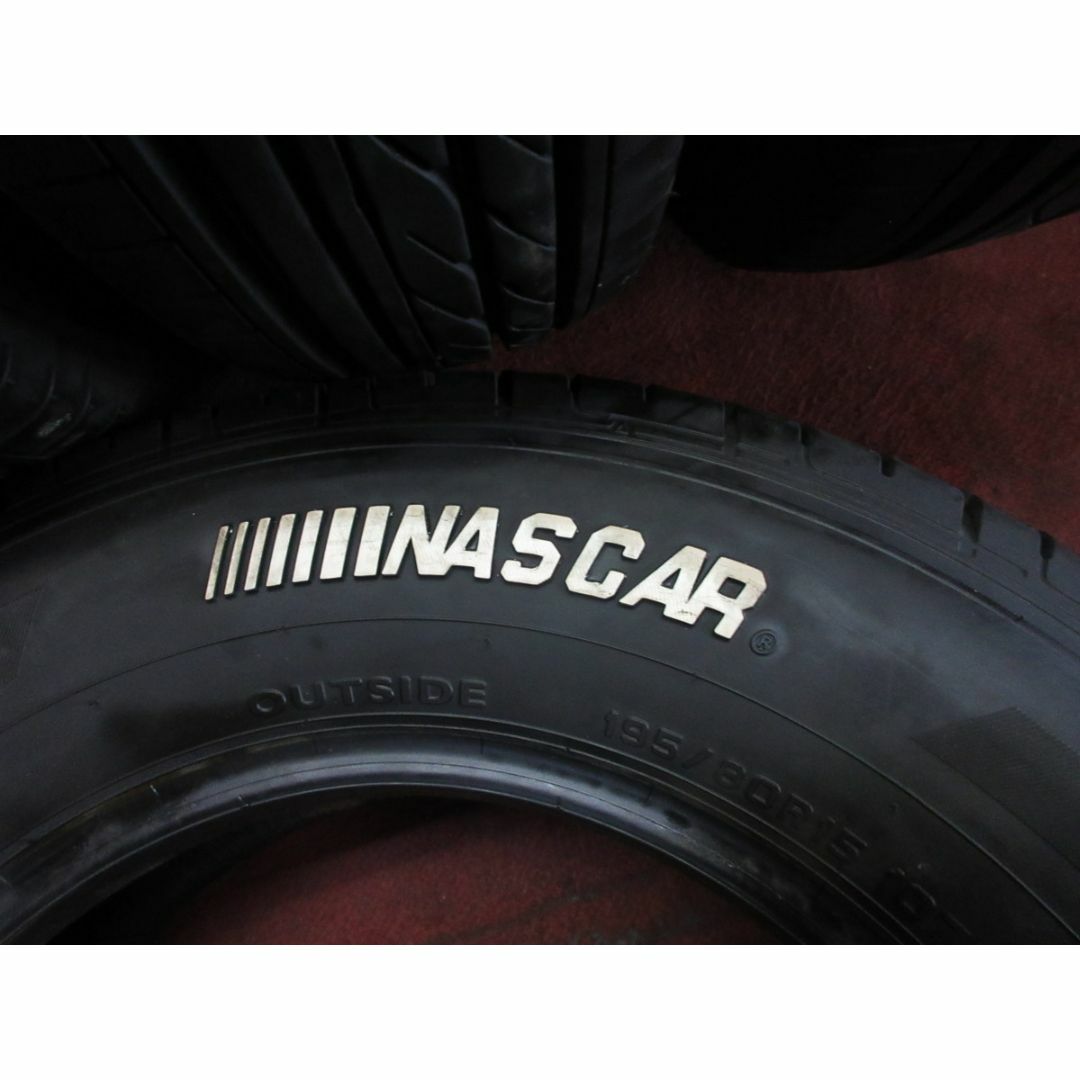 Goodyear(グッドイヤー)の 中古タイヤ 4本 195/80R15 グッドイヤー ★12861T 自動車/バイクの自動車(タイヤ)の商品写真