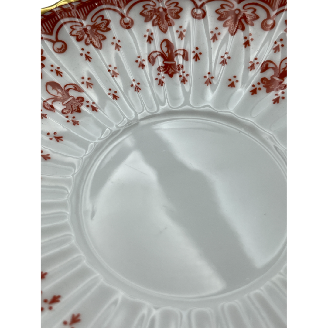 スポード フルールドリス カップ＆ソーサー 6客 spode 洋食器 デミタス コーヒー セット 中古 W４ 送料無料 スポード フルールドリス カップ＆ソーサー 6客 spode 洋食器