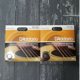 新品　D'Addario ダダリオ アコースティックギター弦  EXP15(弦)