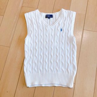 ポロラルフローレン(POLO RALPH LAUREN)のポロラルフローレンPolo Ralph Laurenニットケーブルあみベスト(ニット)