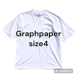 グラフペーパー(Graphpaper)のGraphpaper グラフペーパー Tシャツ サイズ4 ホワイトennoy(Tシャツ/カットソー(半袖/袖なし))