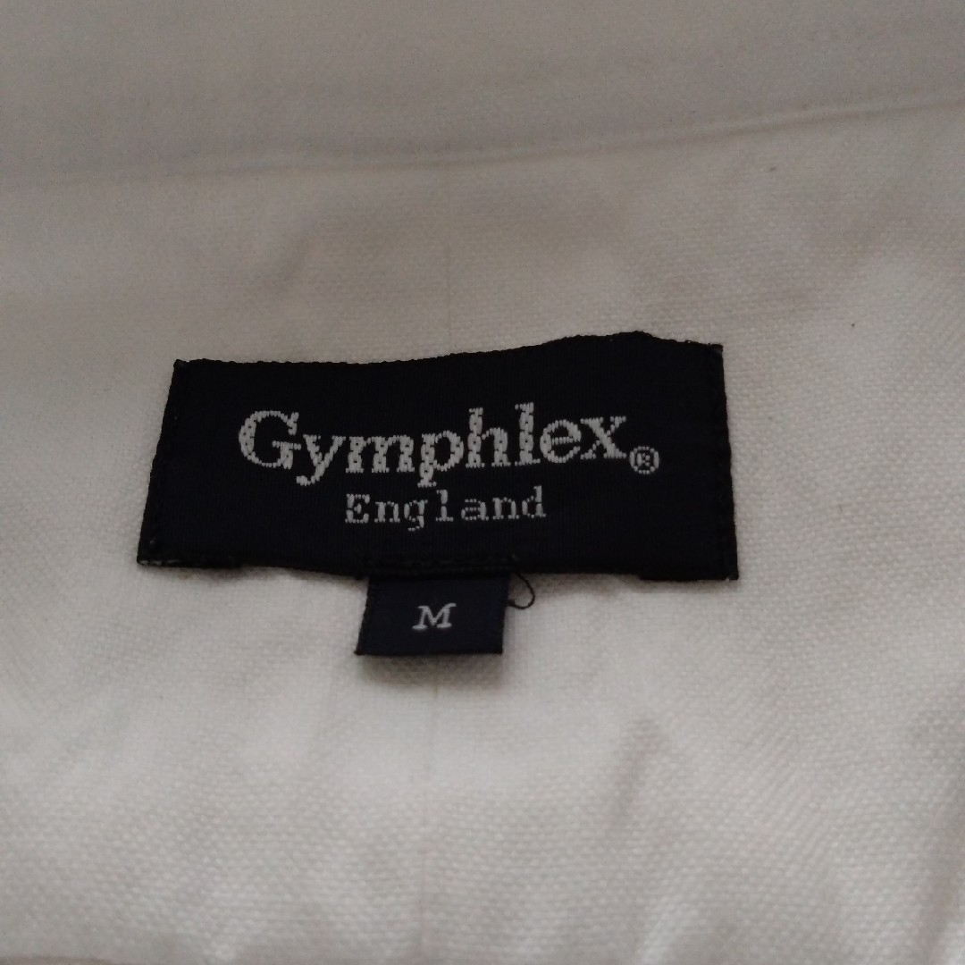 GYMPHLEX(ジムフレックス)のジムフレックス　白長袖シャツ メンズのトップス(シャツ)の商品写真