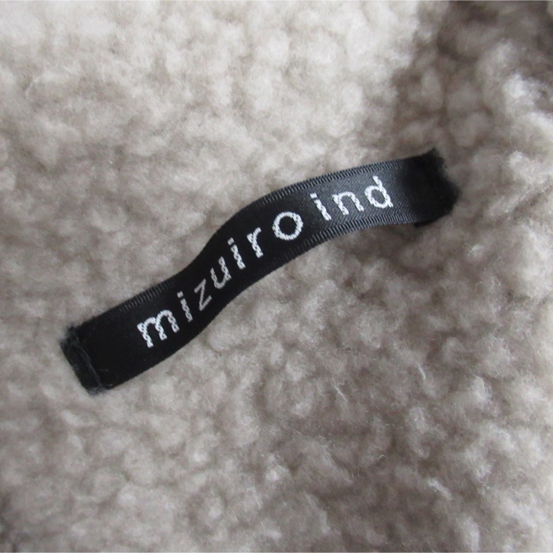 mizuiro ind - mizuiroind ロング コート アウター 裏ボア mizuiro ind - mizuiroind ロング コート アウター 裏ボア