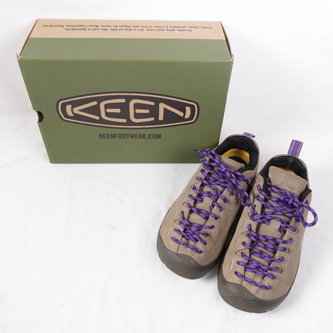 KEEN(キーン)のKEEN　WJASPER ベージュ　シューズ23.5(左踵に破れあり)　キーン　 レディースの靴/シューズ(スニーカー)の商品写真