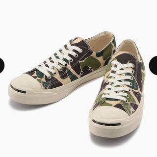 コンバース(CONVERSE)の25.5 コンバース ジャックパーセル カモフラージュ 迷彩 カモフラ(スニーカー)