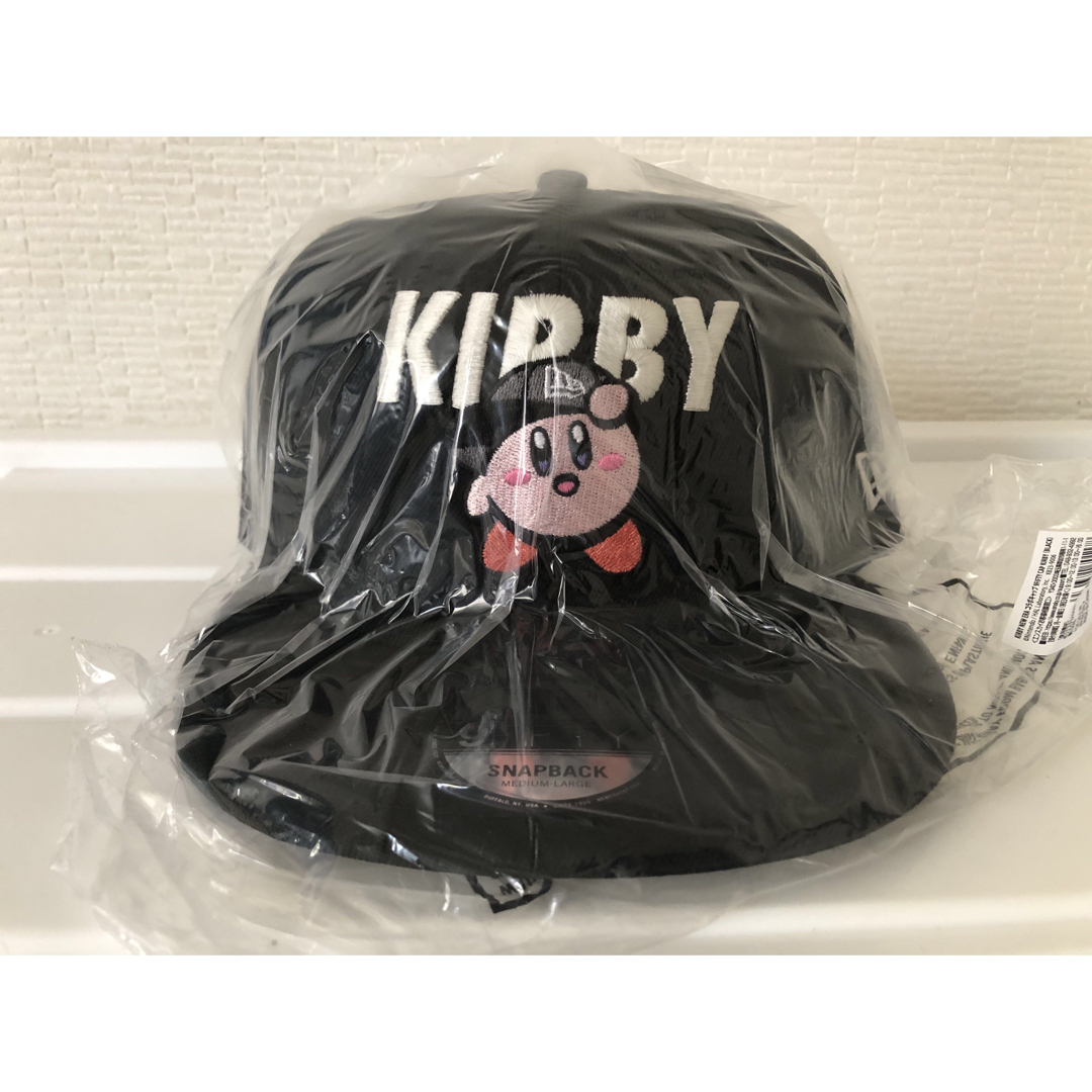 メンズNEW ERA ニューエラ 星のカービィ KIRBY 帽子 キャップ ブラック