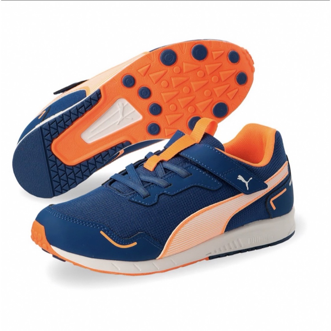 PUMA(プーマ)のキッズ プーマ スピードモンスター V4 スニーカー PUMA 21.5  キッズ/ベビー/マタニティのキッズ靴/シューズ(15cm~)(スニーカー)の商品写真