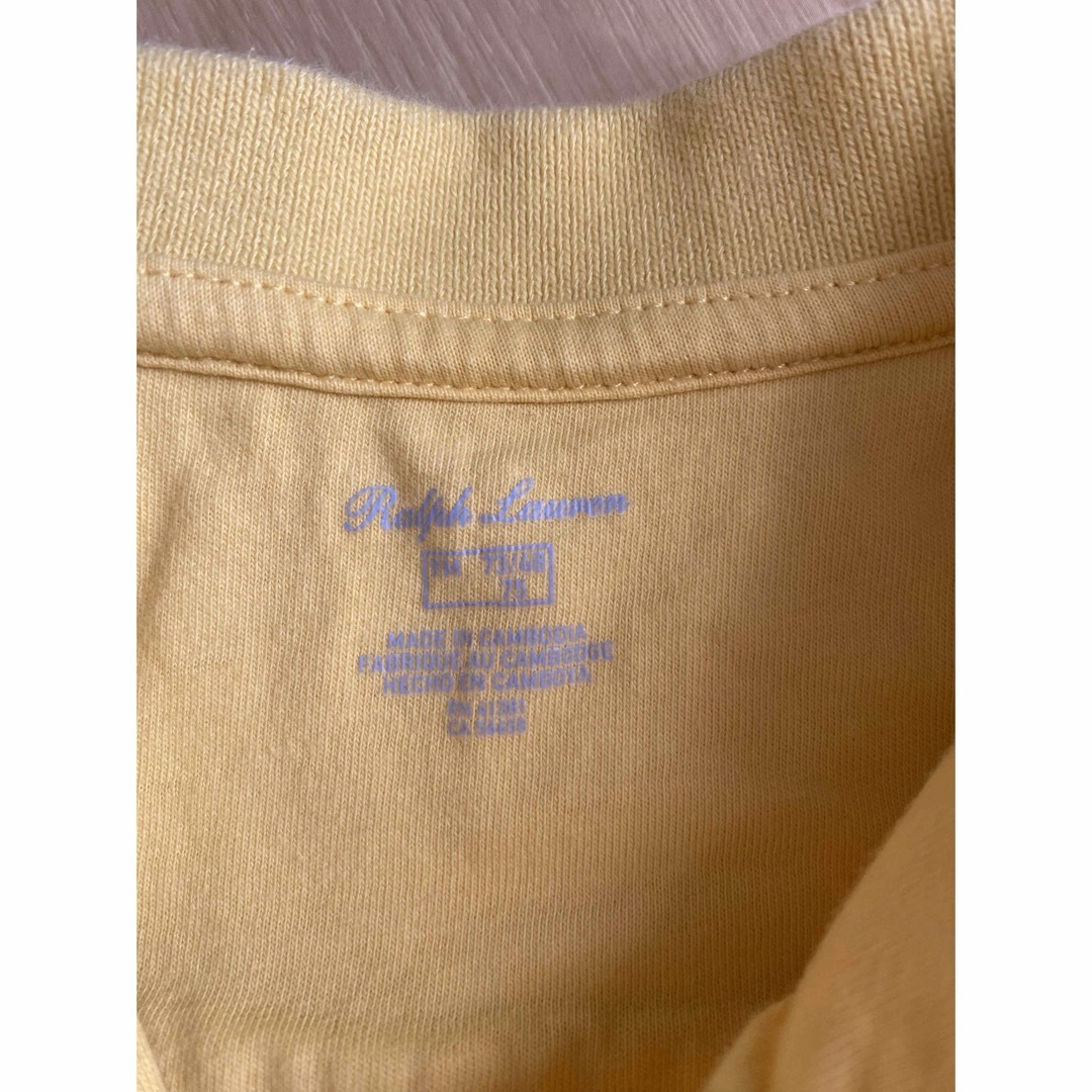 POLO RALPH LAUREN(ポロラルフローレン)のPOLO ラルフローレン　ロンパース キッズ/ベビー/マタニティのベビー服(~85cm)(ワンピース)の商品写真
