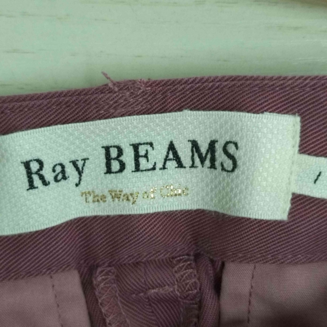 Ray BEAMS(レイビームス)のRay BEAMS(レイビームス) タックフロント テーパード パンツ パンツ レディースのパンツ(その他)の商品写真