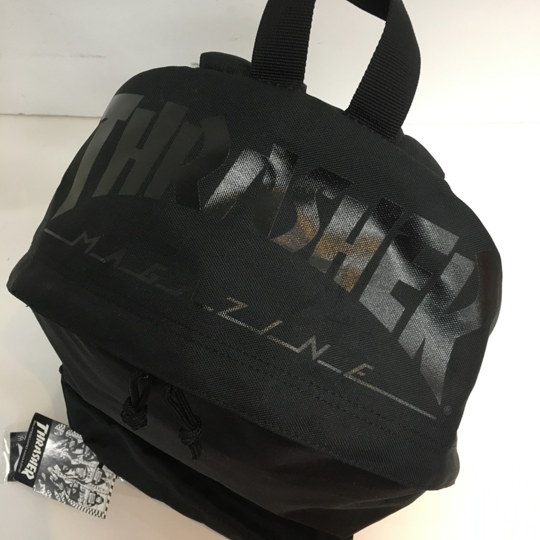 THRASHER(スラッシャー)のTHRASHER スラッシャー リュック バックパック ブラック THRFL-5900【7071-004】 メンズのバッグ(バッグパック/リュック)の商品写真