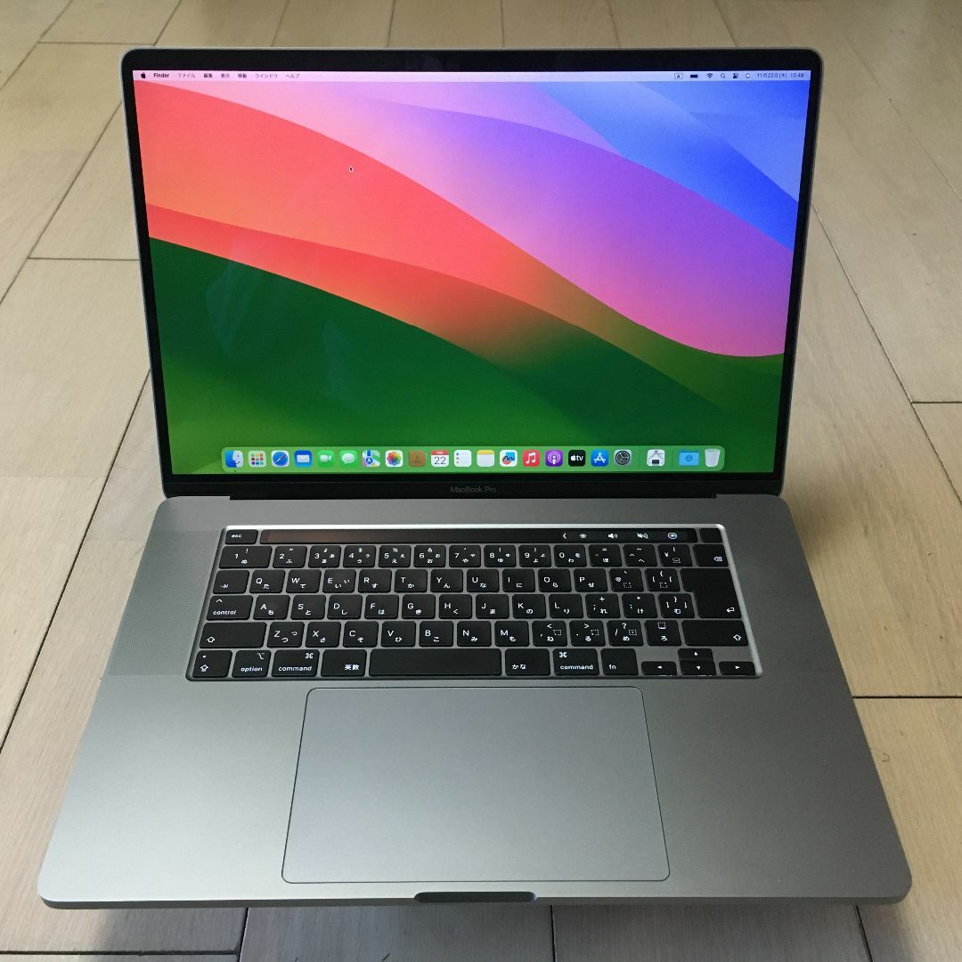 初売特価 59）MacBook Pro 16" 2019 Core i9-2TBフラッシュストレージ2TB