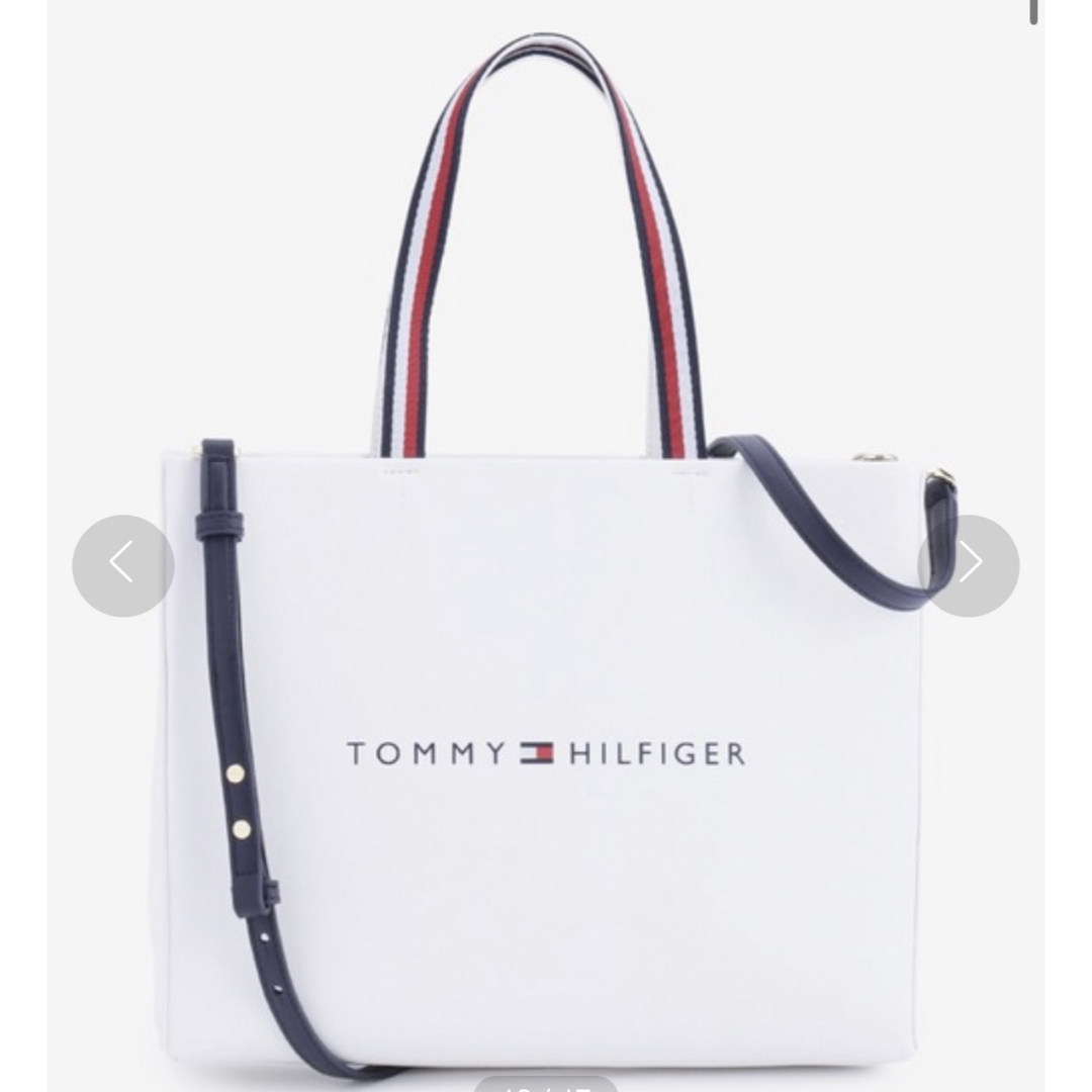 TOMMY HILFIGER(トミーヒルフィガー)のトミーヒルフィガー　ショッパー風トート レディースのバッグ(トートバッグ)の商品写真