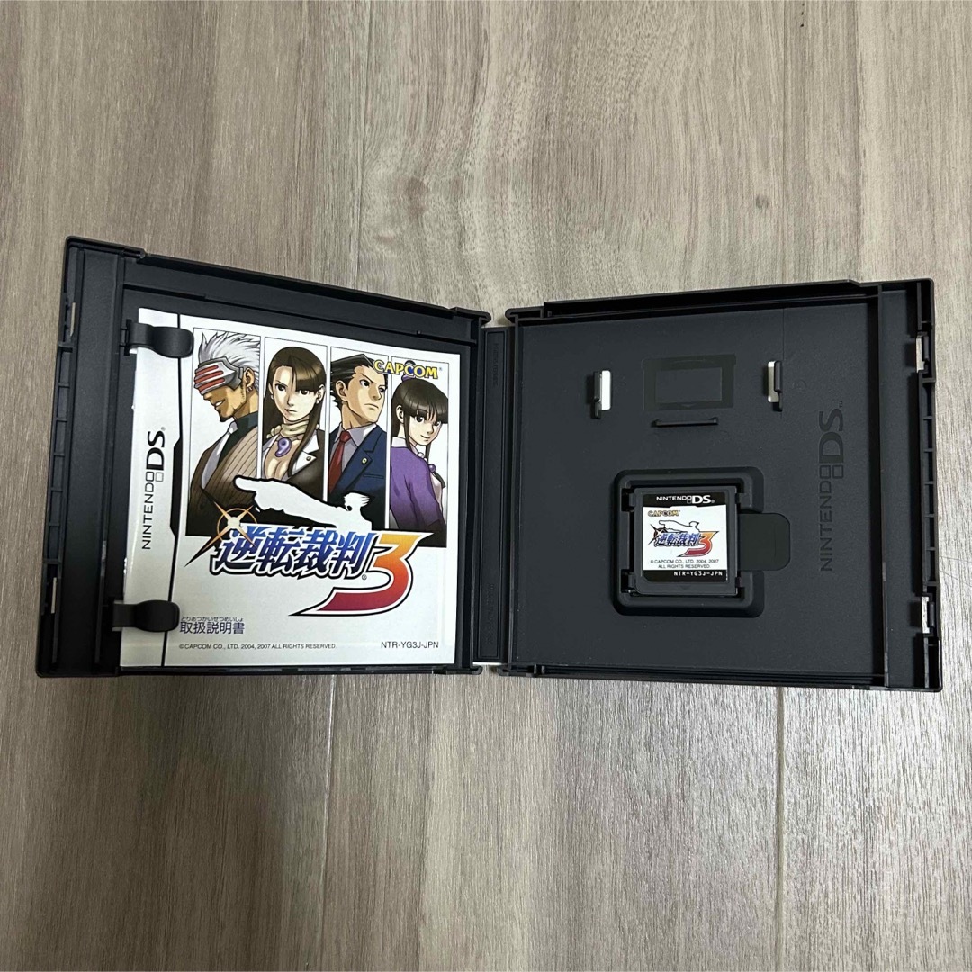 CAPCOM(カプコン)のNintendo DSソフト「逆転裁判3」 エンタメ/ホビーのゲームソフト/ゲーム機本体(携帯用ゲームソフト)の商品写真