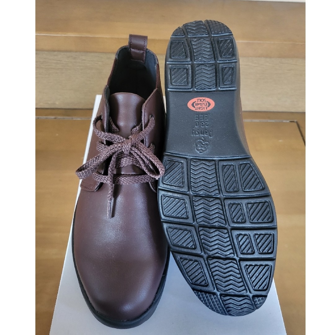 pansy(パンジー)の新品 パンジー 1464 ダークブラウン 23.0 脱ぎ履き楽チン 優れた屈曲性 レディースの靴/シューズ(スニーカー)の商品写真