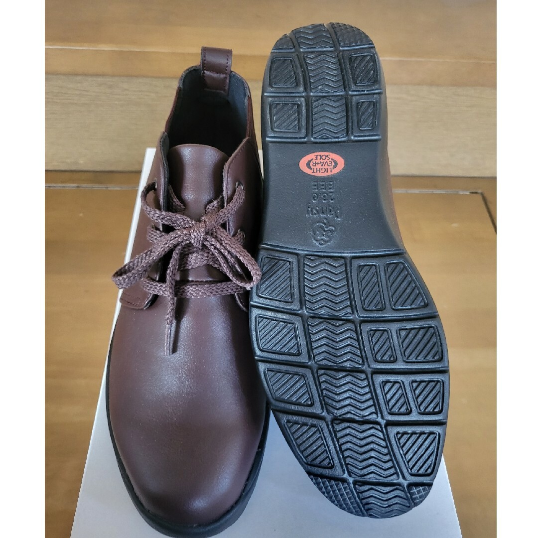 pansy(パンジー)の新品 パンジー 1464 ダークブラウン 24.0 脱ぎ履き楽チン 優れた屈曲性 レディースの靴/シューズ(スニーカー)の商品写真