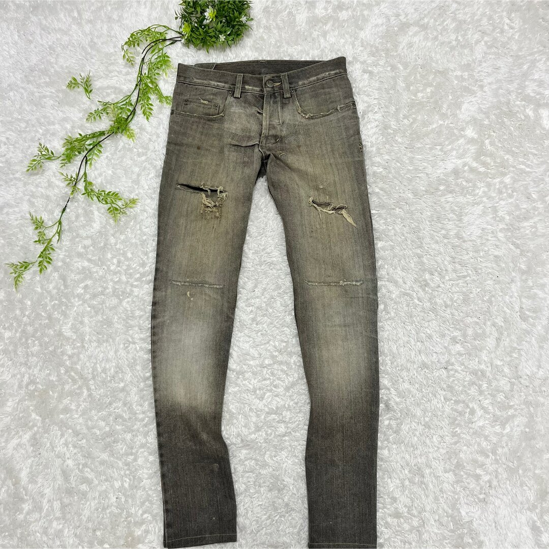 ksubi - KSUBI スビ ダメージ クラッシュ デニムパンツ 加工 ksubi - KSUBI スビ ダメージ クラッシュ デニムパンツ 加工