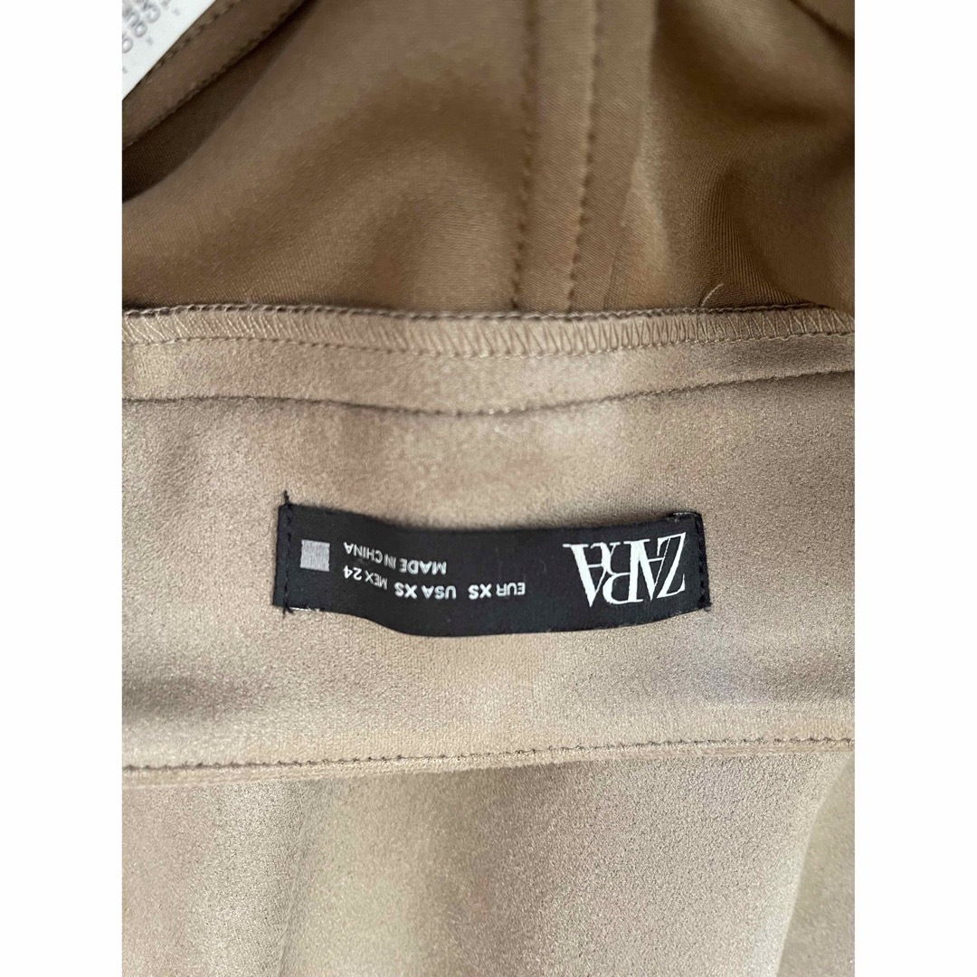 ZARA(ザラ)のZARA スエードロングスカート レディースのスカート(ロングスカート)の商品写真