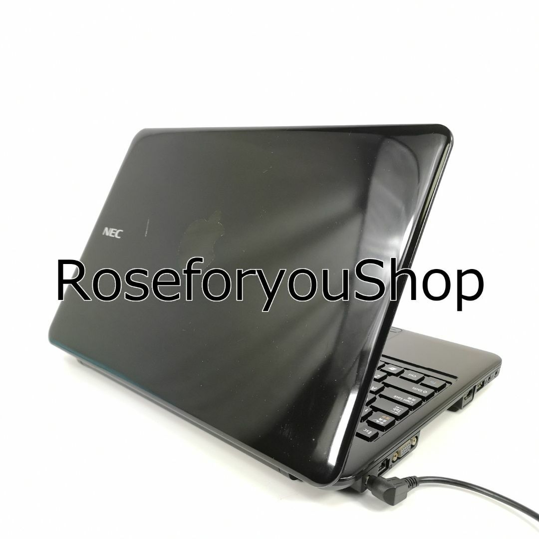 【美品】 ブラック♪ windows11 オフィス ノートパソコン O11184Roseforyou