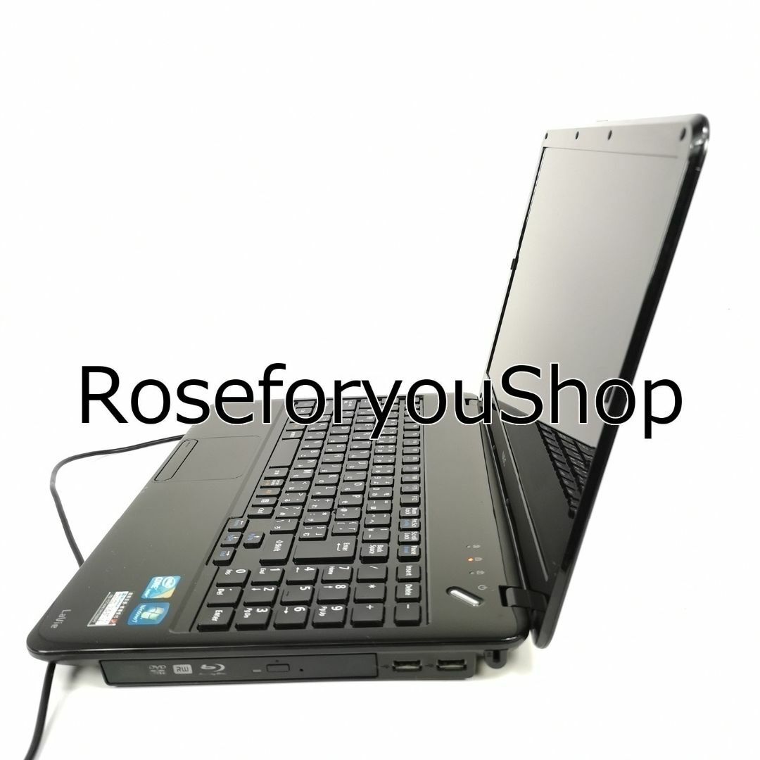 【美品】 ブラック♪ windows11 オフィス ノートパソコン O11184Roseforyou