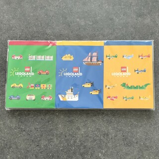 レゴ(Lego)のLEGOLAND　メモパッド60枚×3冊(ノート/メモ帳/ふせん)