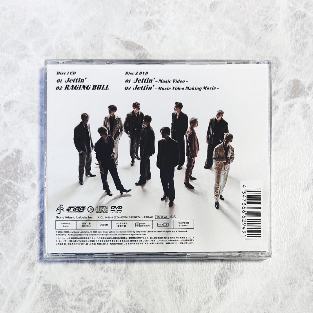 EXILE TRIBE(エグザイル トライブ)のTHE JET BOY BANGERZ「Jettin'」初回生産限定盤 エンタメ/ホビーのCD(ポップス/ロック(邦楽))の商品写真