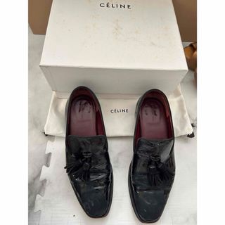 セリーヌ(celine)のセリーヌ　エナメル　タッセルローファー　(ローファー/革靴)