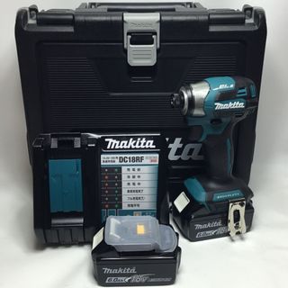 マキタ(Makita)のΘΘMAKITA マキタ インパクトドライバ 未使用品 付属品完備 ⑤ TD173DRGX ブルー(その他)