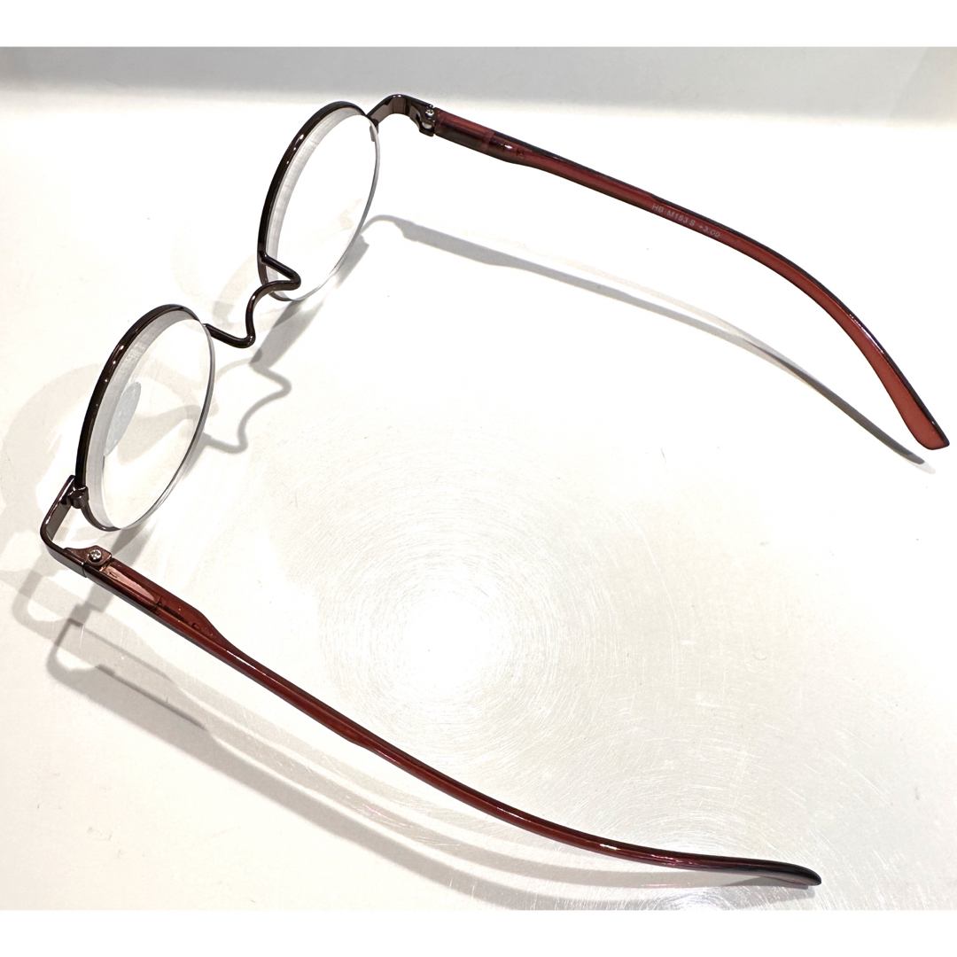 老眼鏡 ＋1.0 丸メガネ　オシャレ　リーディンググラス その他のその他(その他)の商品写真