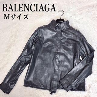 Balenciaga - 希少 BALENCIAGA バレンシアガ レザージャケット ライダースジャケット