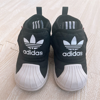 アディダス(adidas)の《adidas》ベビーシューズ 子供 靴 黒 13.0cm(スニーカー)
