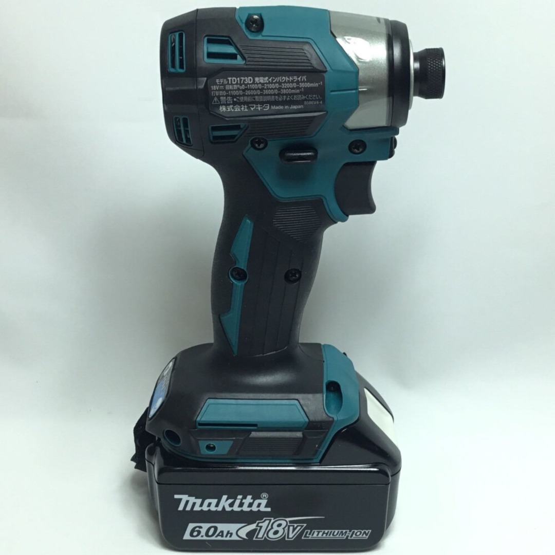 Makita(マキタ)のΘΘMAKITA マキタ インパクトドライバ 未使用品 付属品完備 ⑥ TD173DRGX ブルー その他のその他(その他)の商品写真