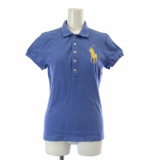 ラルフローレン(Ralph Lauren)のラルフローレン ポロシャツ 半袖 ビックポニー 刺繍 M 青(ポロシャツ)