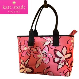 ケイトスペードニューヨーク(kate spade new york)のゴマちゃん様専用！kate spade new york 花柄　トートバッグ(トートバッグ)