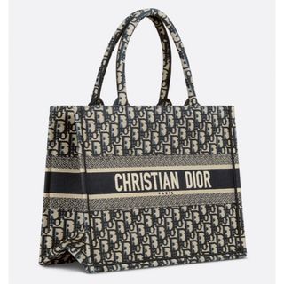 クリスチャンディオール(Christian Dior)の【匿名配送】美品 DIOR BOOK TOTE バッグ ブックトート ディオール(トートバッグ)