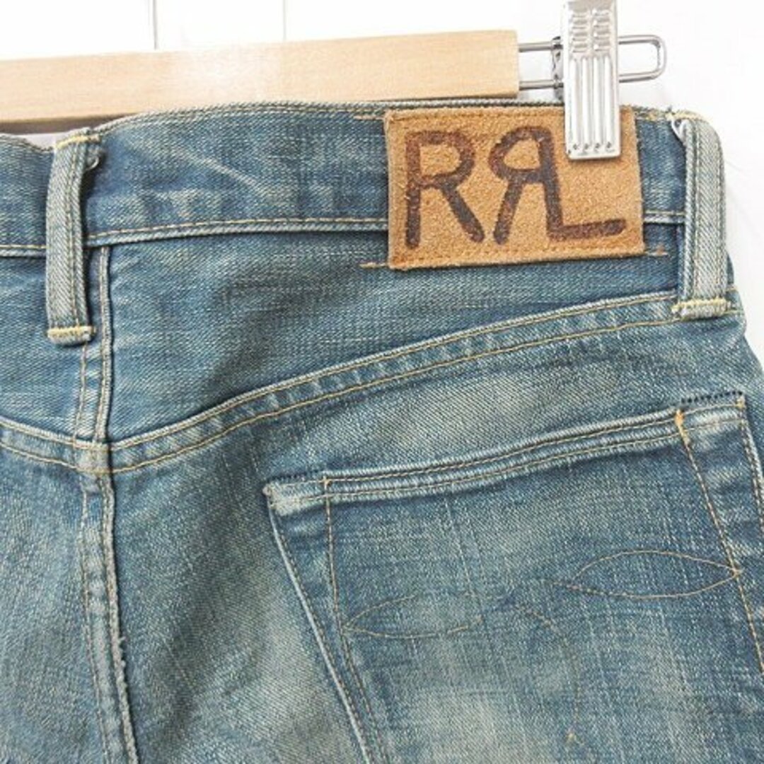 RRL(ダブルアールエル)のダブルアールエル RRL デニム ジーンズ スリムフィット ブルー 28×30 メンズのパンツ(デニム/ジーンズ)の商品写真