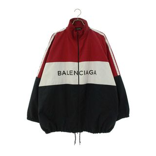 バレンシアガ(Balenciaga)のバレンシアガ  508903 TXD12 ロゴプリントポプリンシャツブルゾン メンズ 40(ブルゾン)