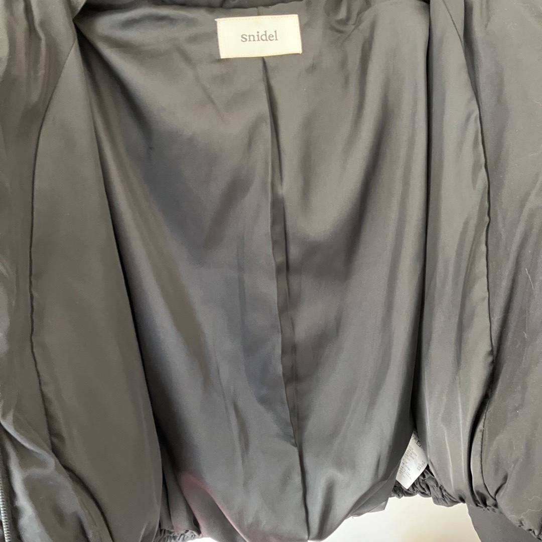 SNIDEL(スナイデル)のスナイデル snidel ショート ファー ダウン コート アウター Sサイズ レディースのジャケット/アウター(ダウンコート)の商品写真