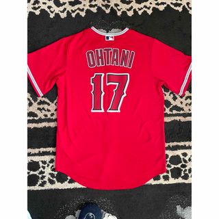 ナイキ(NIKE)の《本拠地LAエンゼルススタジアムで購入》大谷翔平メンズユニフォーム(応援グッズ)