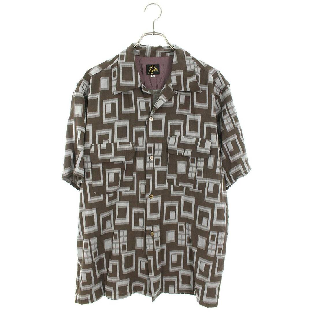 Needles(ニードルス)のニードルス  MR127 S/S Classic Shirt オープンカラー半袖シャツ メンズ XL メンズのトップス(シャツ)の商品写真