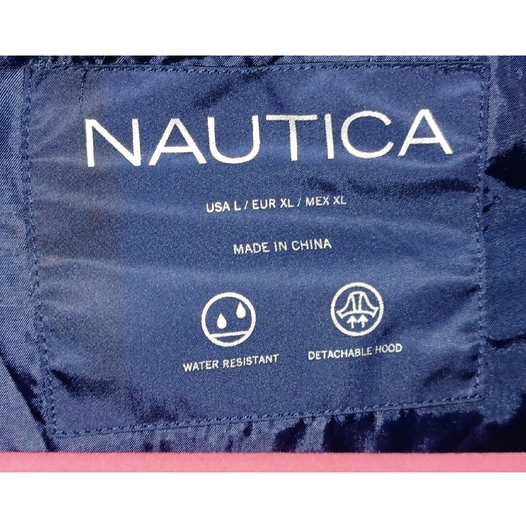 ★タイムサービス★　NAUTICA ダウンジャケット　Ｌ　ブルー系 レディースのジャケット/アウター(その他)の商品写真