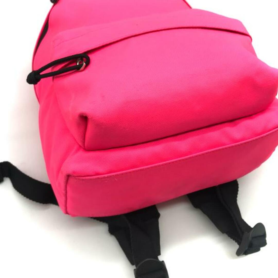BALENCIAGA BAG(バレンシアガバッグ)のBALENCIAGA バレンシアガ ナイロン リュック バック パック ピンク x ブラック 良品 A1069 メンズのバッグ(バッグパック/リュック)の商品写真