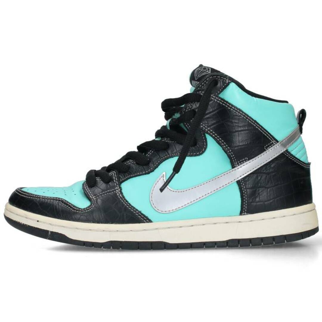 ナイキ  DUNK HIGH PEM SB DIAMOND SUPPLY 653699-400 ダンクハイダイヤモンドサプライハイカットスニーカー メンズ 28cmスニーカー