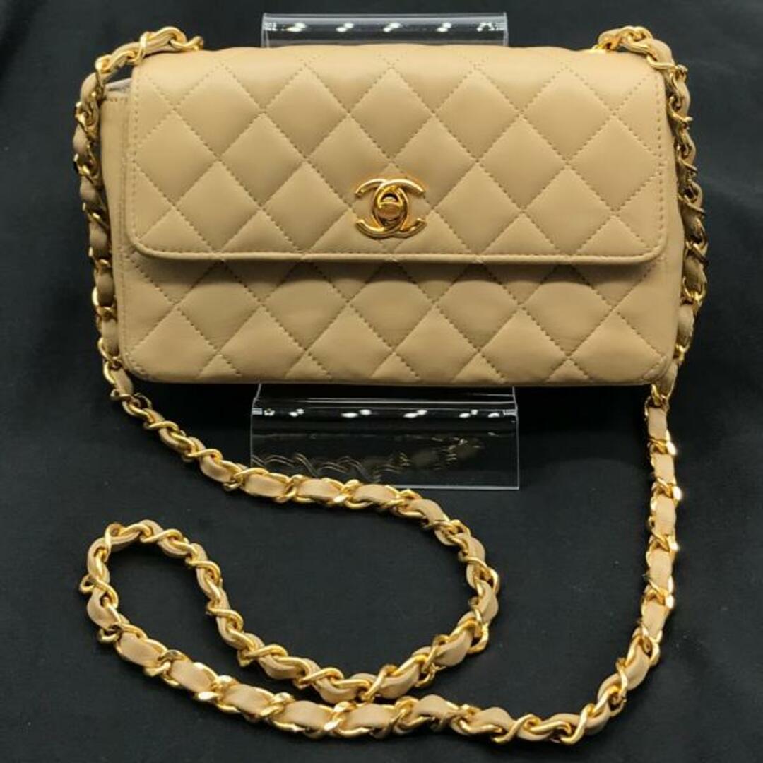 CHANEL(シャネル)の良品 CHANEL シャネル ココマーク ミニ マトラッセ ターンロック ショルダー バッグ ベージュ ｍ11036 レディースのバッグ(ショルダーバッグ)の商品写真