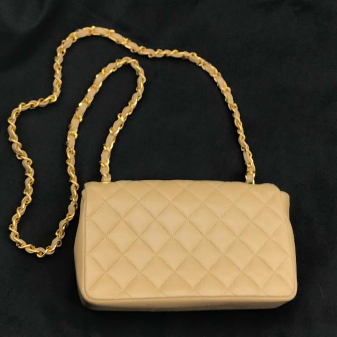 CHANEL(シャネル)の良品 CHANEL シャネル ココマーク ミニ マトラッセ ターンロック ショルダー バッグ ベージュ ｍ11036 レディースのバッグ(ショルダーバッグ)の商品写真