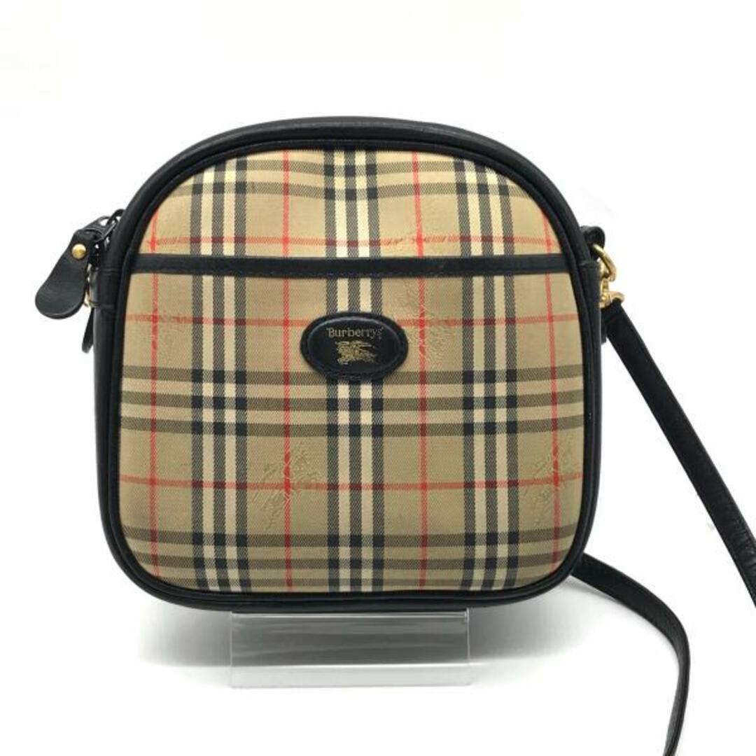 良品 Burberrys バーバリーズ ロゴ金具 ノバ チェック柄 良品 Burberrys バーバリーズ ロゴ金具 ノバ チェック柄