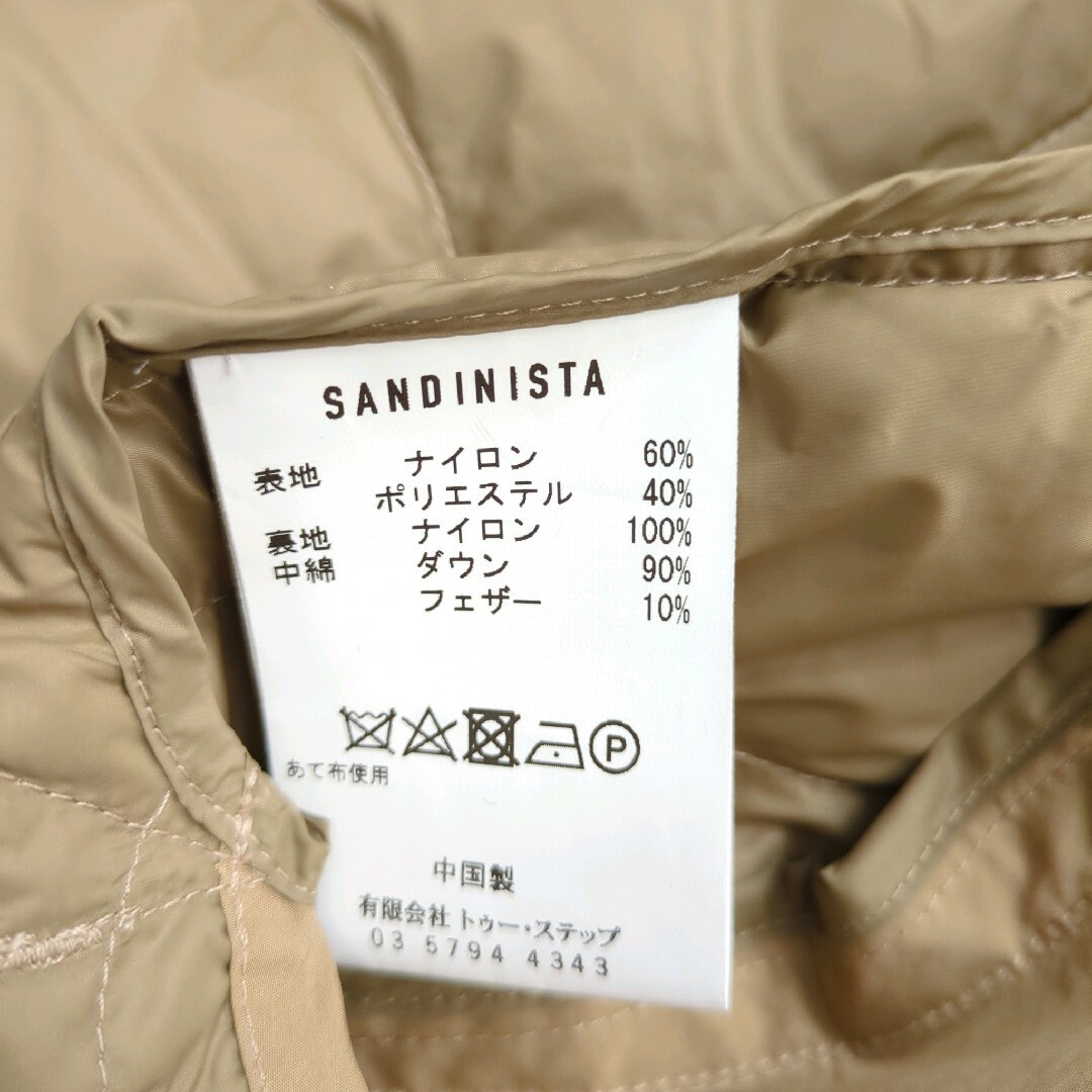 Sandinista(サンディニスタ)の美品 sandinista Military Inner DownJacket メンズのジャケット/アウター(ダウンジャケット)の商品写真