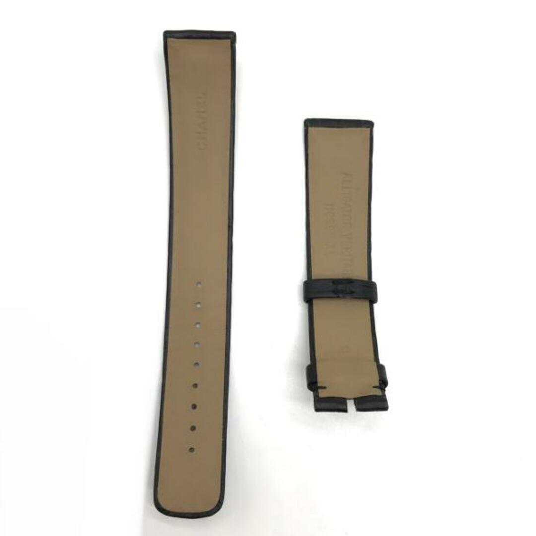CHANEL - 美品 CHANEL シャネル アリゲーター 時計用 ベルト