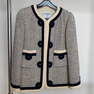 シャネル(CHANEL)のシャネル　セットアップ　ツイード　ジャケット　スカート　36(セット/コーデ)